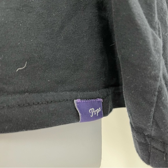 PRPS Shirt Men 2XL Black Red Bruised Never Broken Crippled Angel Graffiti Cotton - Picture 3 of 5